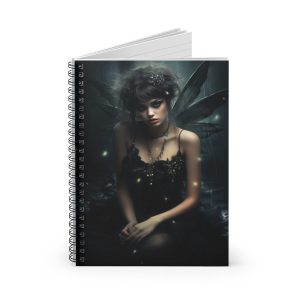 Dark Fairy Journal Spiral Notebook