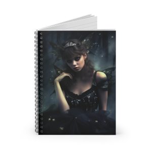 Dark Fairy Journal Spiral Notebook
